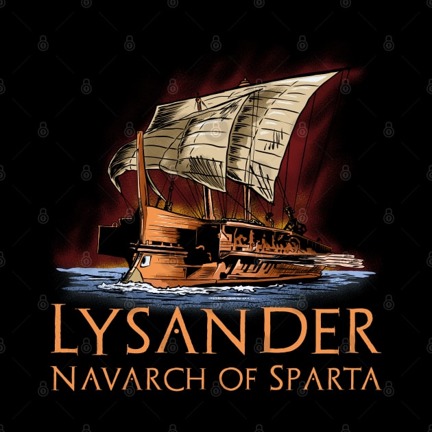 Ancient Greek Trireme - Lysander - Navarch of Sparta by Styr Designs