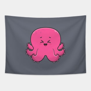 Cute little octopus Tapestry