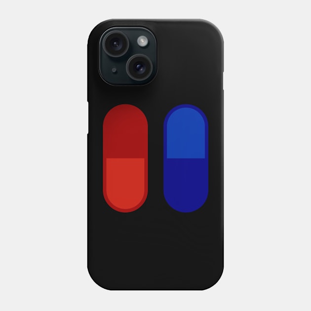 Matrix Pills Phone Case by Solenoid Apparel