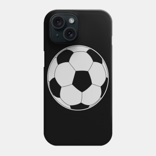 Soccer Ball Sticker Style Design Phone Case