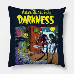 Adventure Into Darkness Pillow