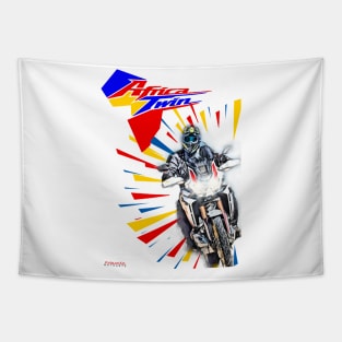 Big Trail Africa Twin Tapestry