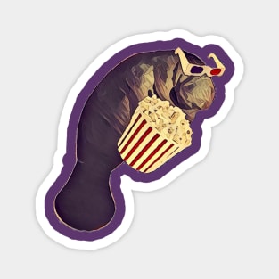 Purple logo Magnet