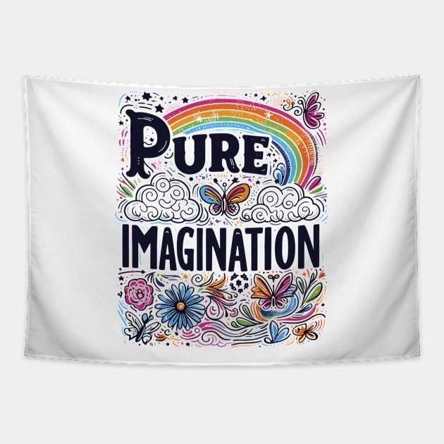 Pure imagination Wonka Tapestry by rysiupol