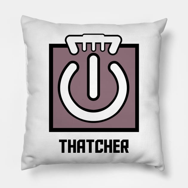 Thatcher Rainbow Six Siege Pillow by FlowrenceNick00