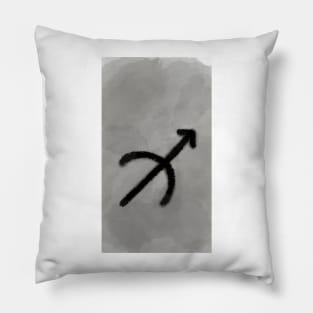 Sagittarius zodiac sign Pillow