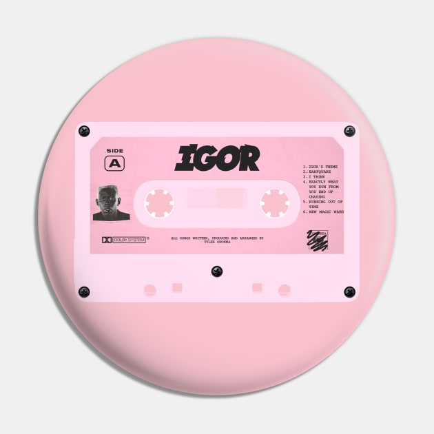 Tyler - IGOR Cassette Pin by Tandit Store