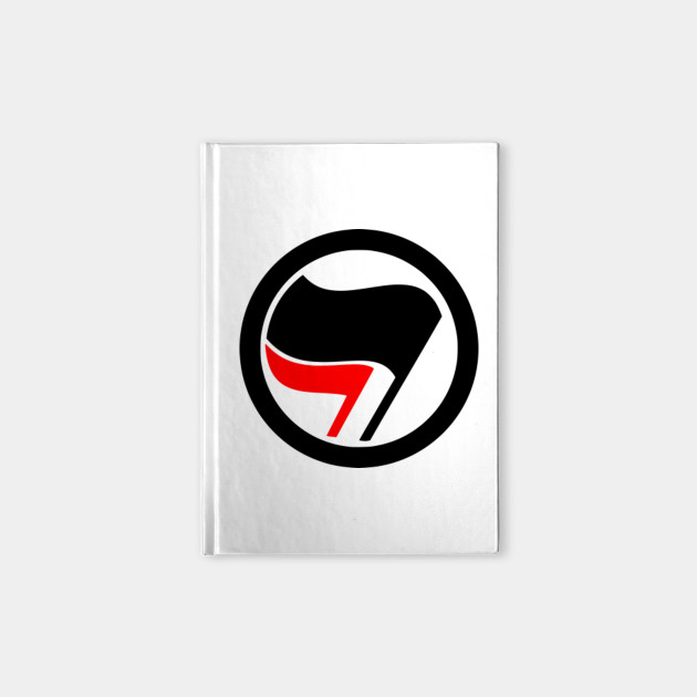 Antifa Anti Fascist Anti Racist Anti Nazi No Pasaran Punk Anarchist Gift Anarchist Notebook Teepublic