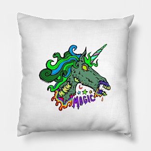 Magical Zombie Unicorn Pillow