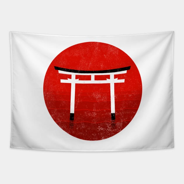 Torii Tapestry by chayground