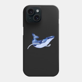 WHALE - SALT WATERCOLOR WHALE Phone Case