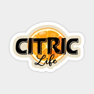 Citric Life orange logo Magnet