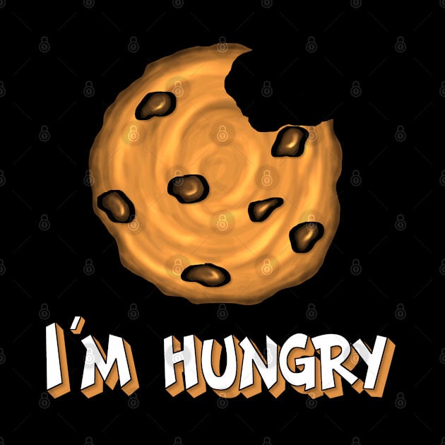 I'm hungry - Chocolate Cookie - white by emyzingdesignz