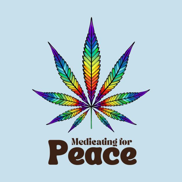 Peace - Weed Leaf by NatureDzines