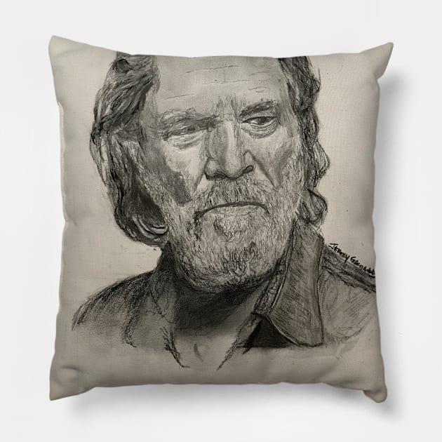 Dude Pillow by JmacSketch