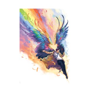 Rainbow Angel T-Shirt