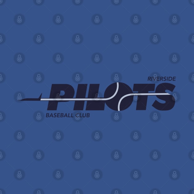 Defunct Riverside Pilots Baseball 1993 by LocalZonly