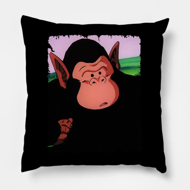 BUBBLES GORILLA MERCH VTG Pillow by Mie Ayam Herbal