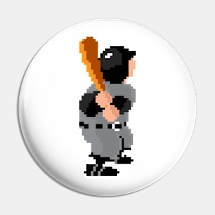 RBI Baseball Batter 16-Bit - Chicago (AL) Pin