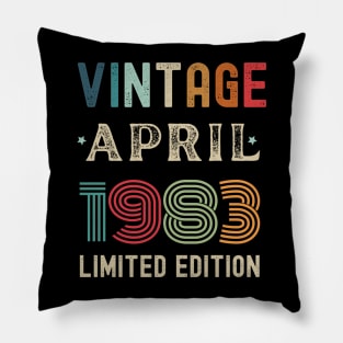 April Birthday Gift Pillow