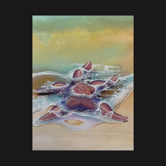 Starfish On The Beach by Julie Ann Stricklin by Julie Ann Stricklin