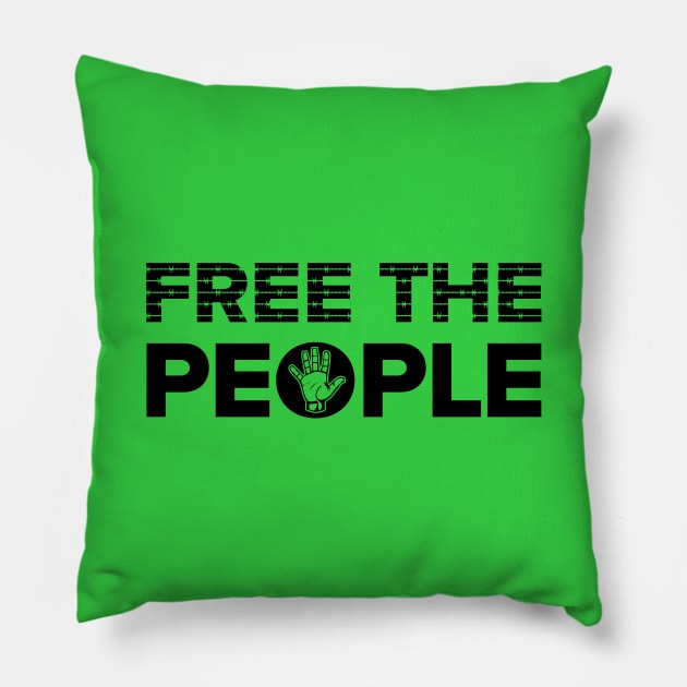 Free The People Pillow by anomalyalice