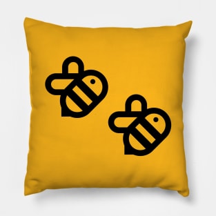 two bee or not to bee Pillow