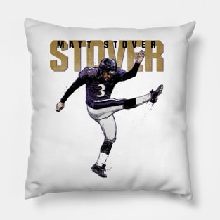 Matt Stover Buffalo Punt Pillow