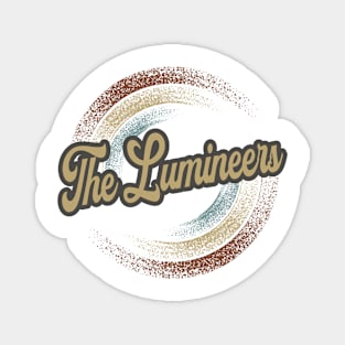 The Lumineers Circular Fade Magnet