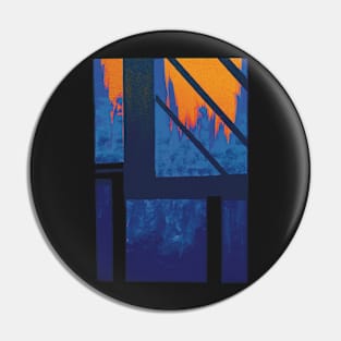 Blue Cityscape late evening Pin