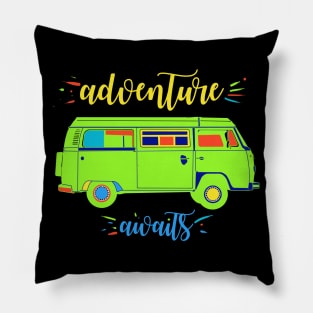 adventure awaits Pillow