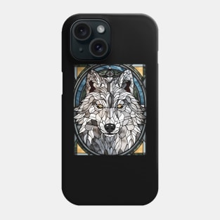 White wolf face Phone Case