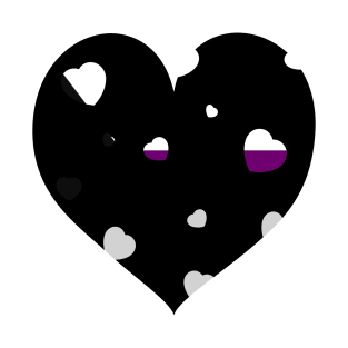 Chaotic Hearts, Pride Series - Demisexual T-Shirt