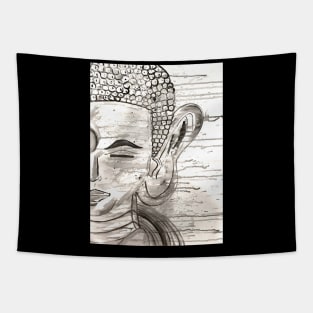 Buddha in the wind Tapestry