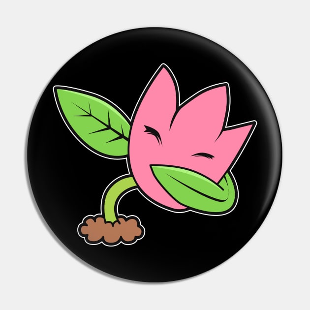 Tulip Dabbing Dance Flower Pin by Imutobi