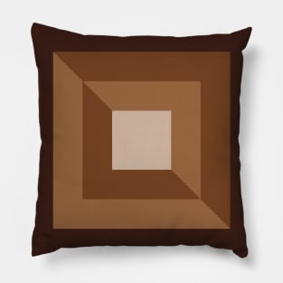 Earth Tones Geo Chocolat Pillow