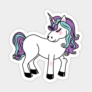 Kawaii unicorn Magnet