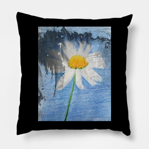 Daisy Pillow by teenamarie23art