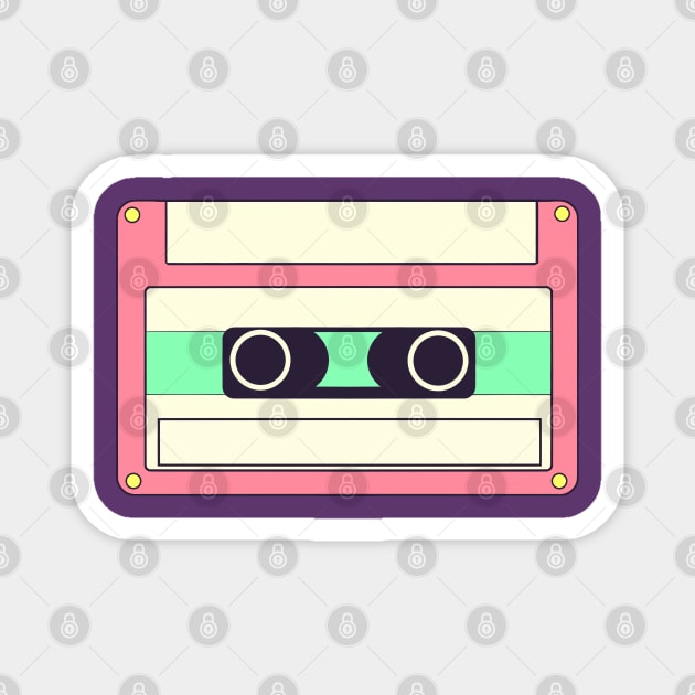 Cassette Magnet by LaurenPatrick