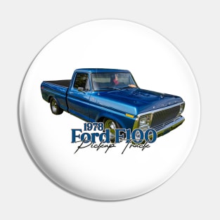 1978 Ford F100 Pickup Truck Pin