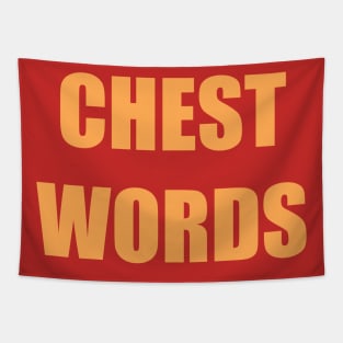 Chest Words iCarly Penny Tee Tapestry