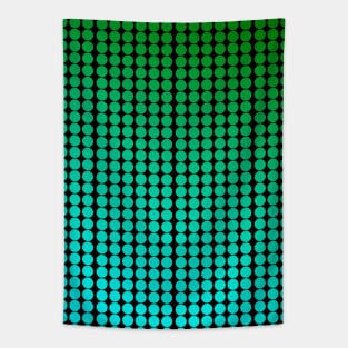 Dots aquamarina green Tapestry