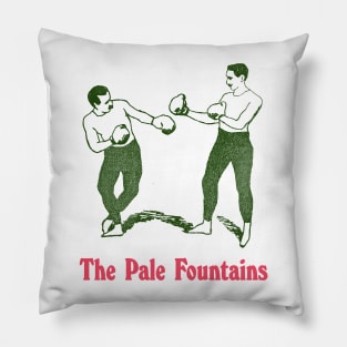 The Pale Fountains  • • Retro Indiepop Design Pillow