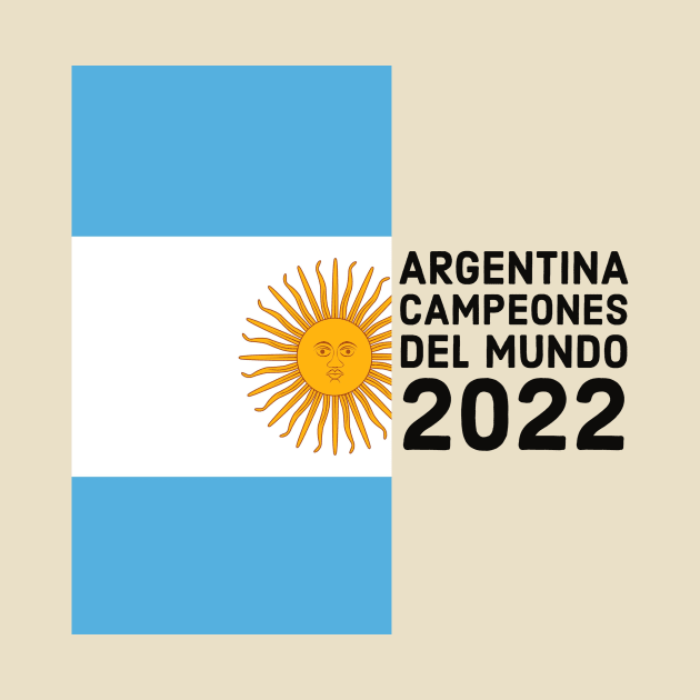 Argentina Campeones del Mundo 2022 by Medregxl