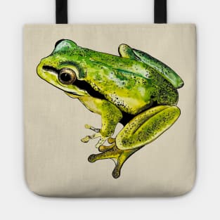 green frog Tote