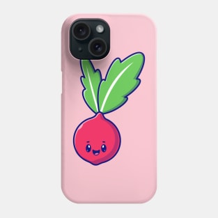 Cute Turnip Smile Cartoon Phone Case