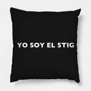 I AM THE STIG - Spanish White Writing Pillow