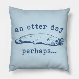 otter day Pillow