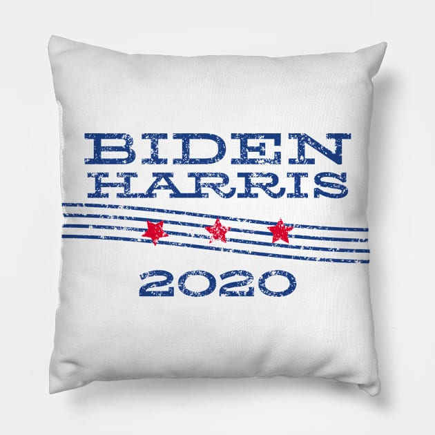 Joe Biden 2020 and Kamala Harris On One Ticket Distressed Version Pillow by YourGoods