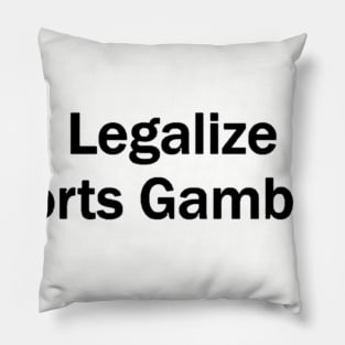 Legal Sports Gambling in the United States Pillow